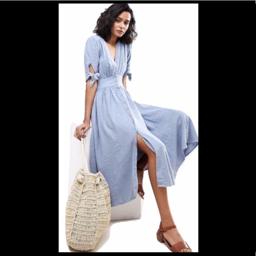 Free People Love of My Life Midi Dress
